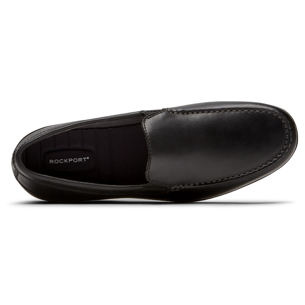 Rockport Slip-On For Mens Black - Malcom Venetian - AD3027849